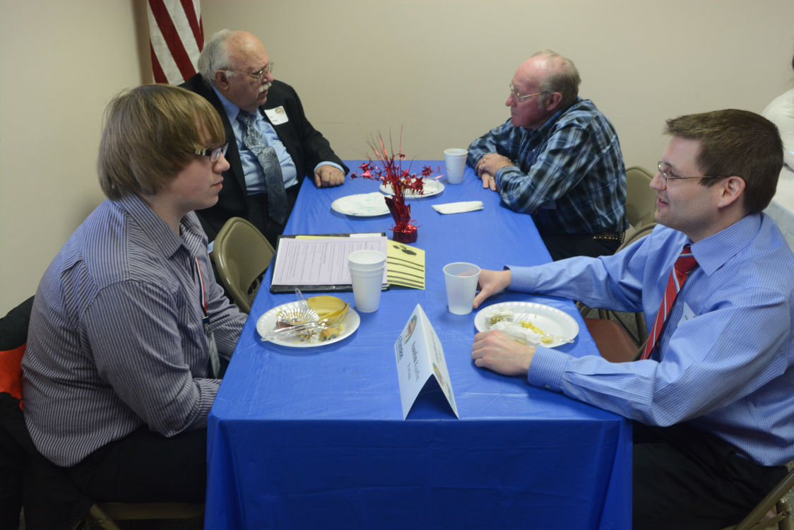 Field meets with Future Leaders Involved in Government